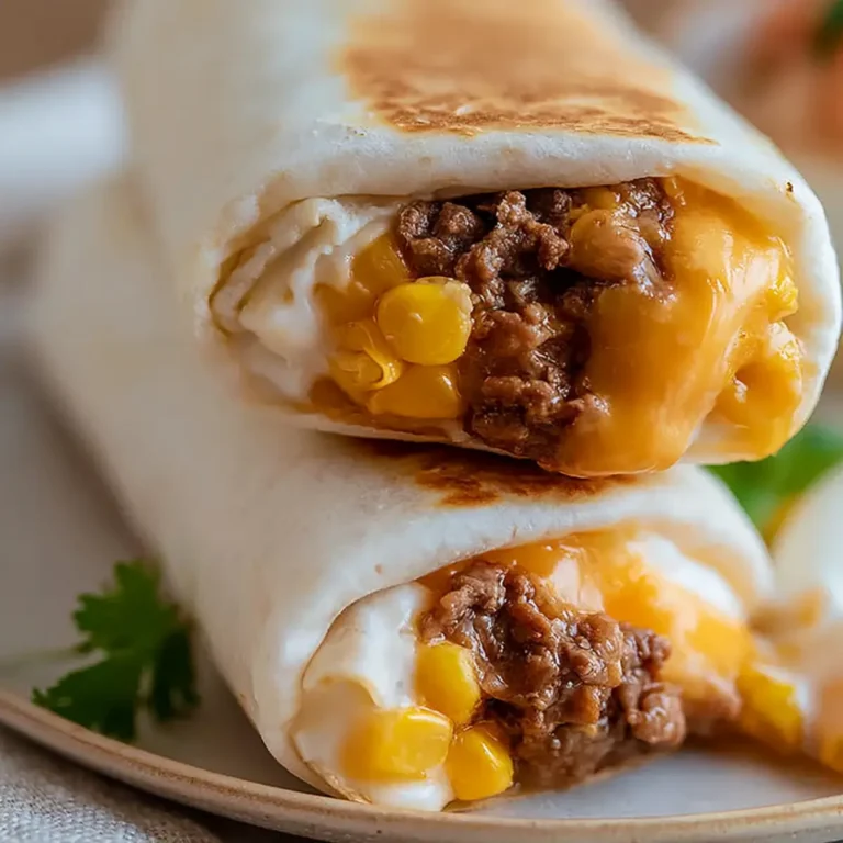 Rindfleisch Käse Burrito