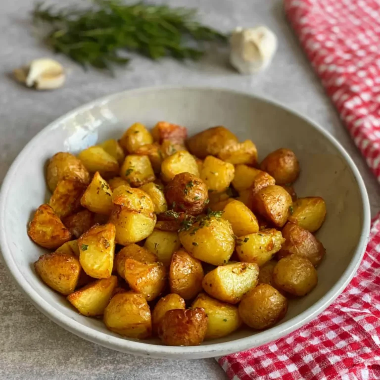 Röstkartoffeln mit Kräutern und Knoblauch