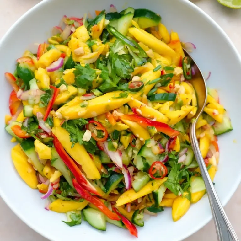Scharfer Thai Mangosalat