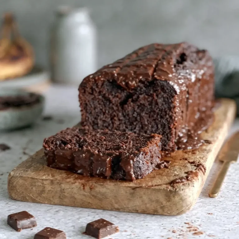 Schoko Bananenbrot mit extra Schokolade