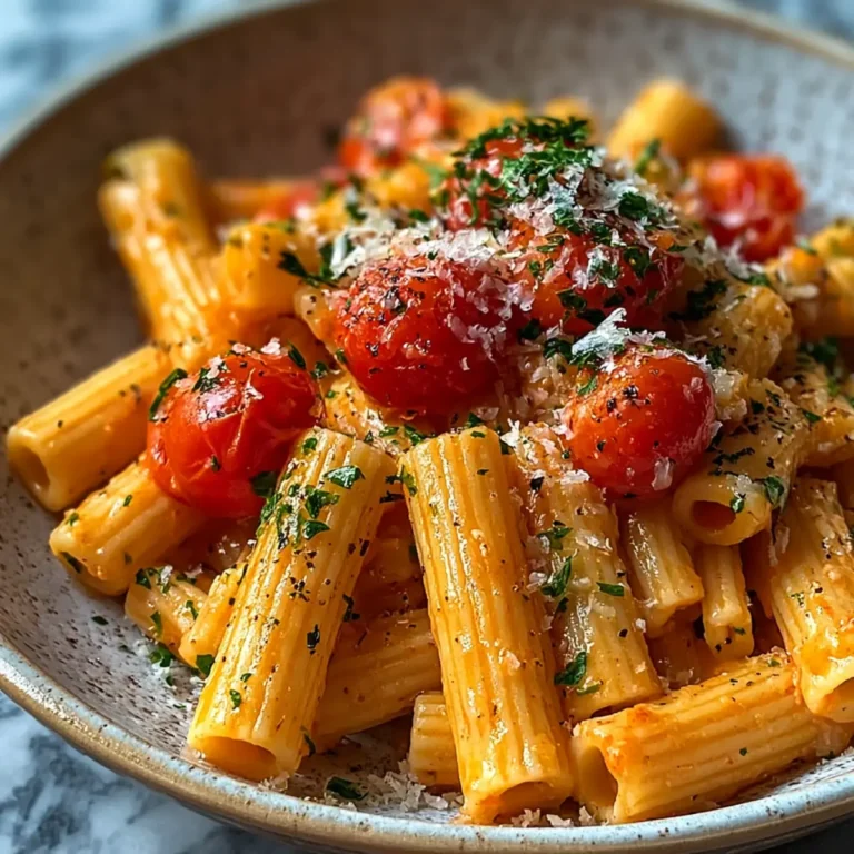Tomaten Knoblauch Pasta