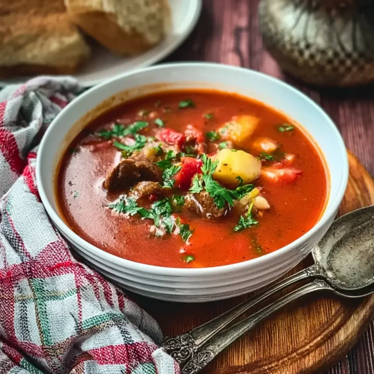 Ungarische Gulaschsuppe