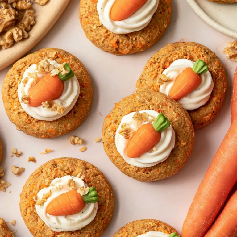 Vegane Karottenkuchen-Cookies
