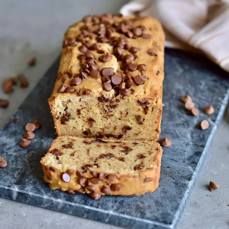 Veganes Bananenbrot mit Schokodrops
