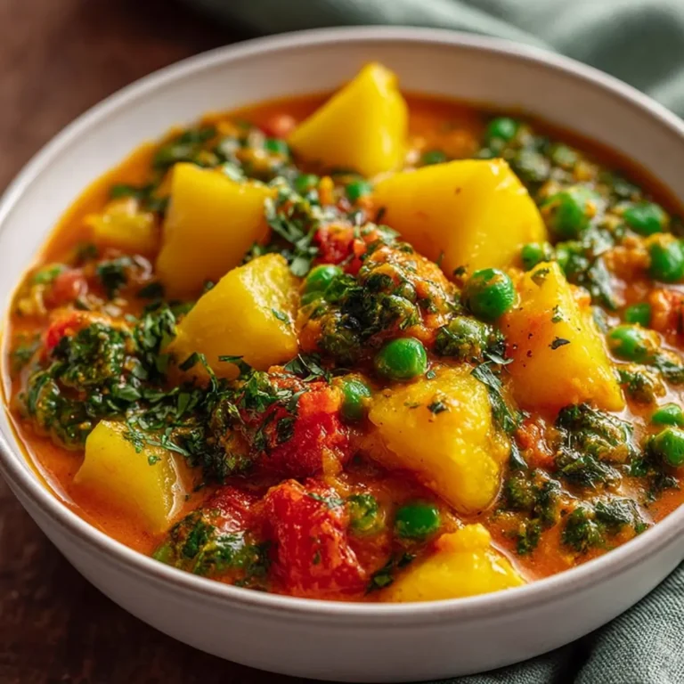 Veganes Kartoffelcurry