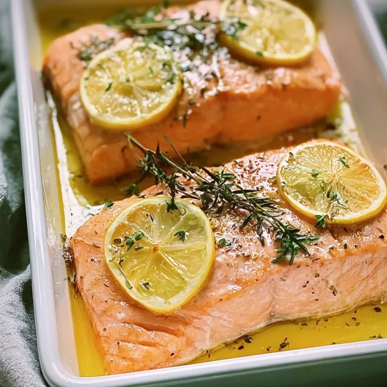 Zitronen-Lachs aus dem Ofen