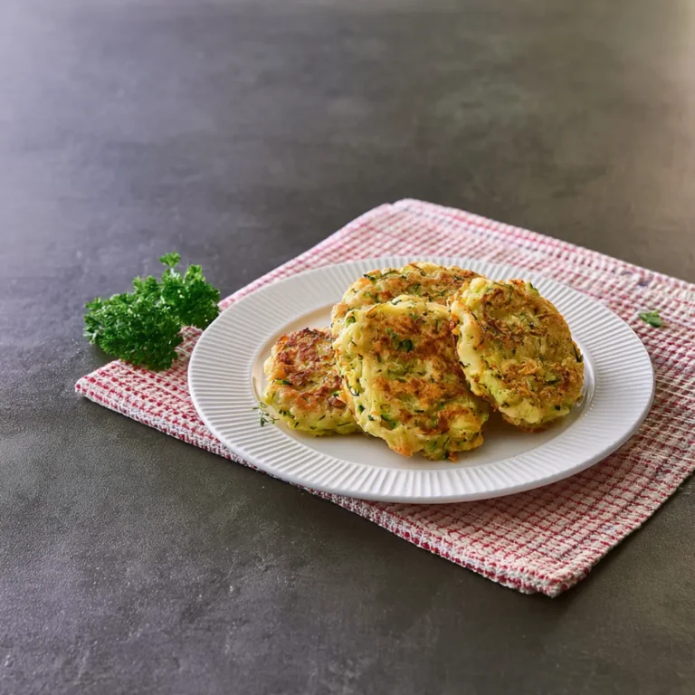 Zucchinipuffer aus dem Ofen