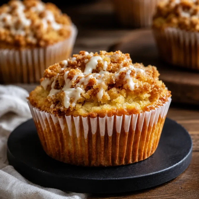 Apfel-Crumble-Muffins