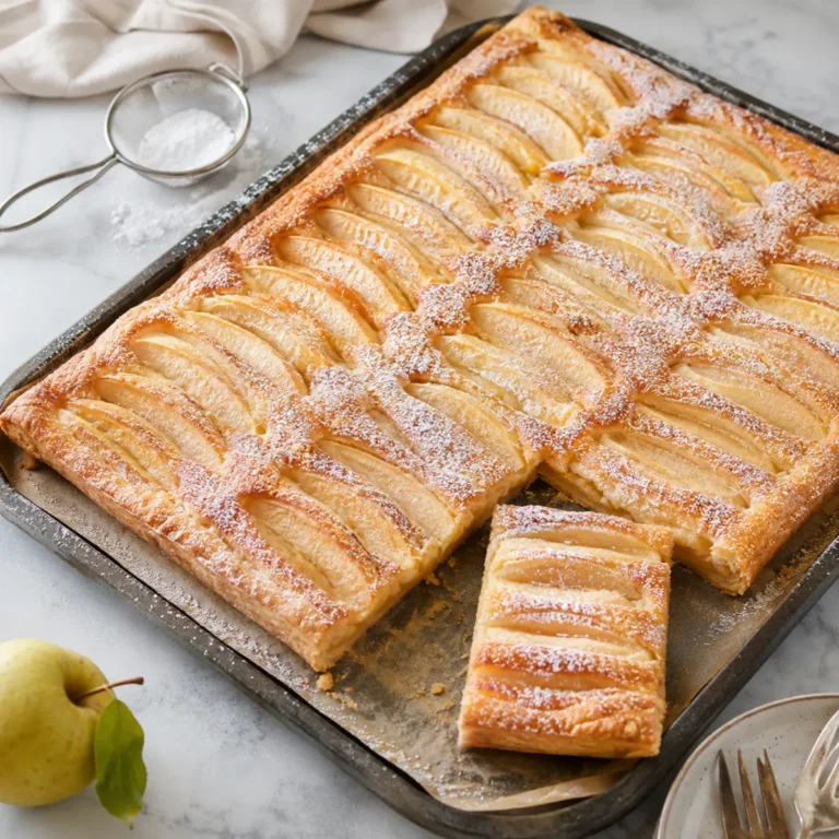 Birnenkuchen vom Blech