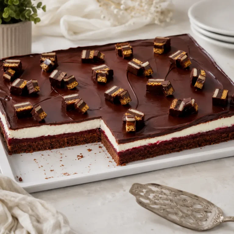 Dominostein-Kuchen vom Blech