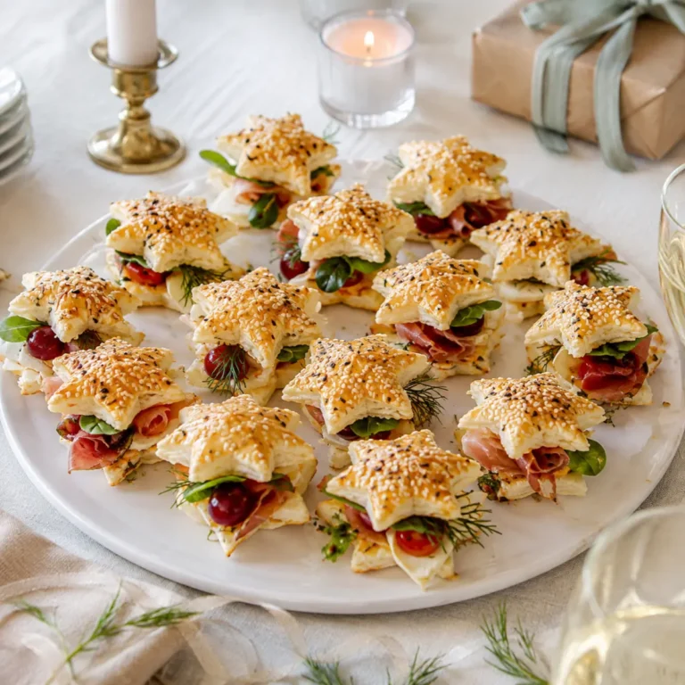 Festliche Mini-Sandwiches