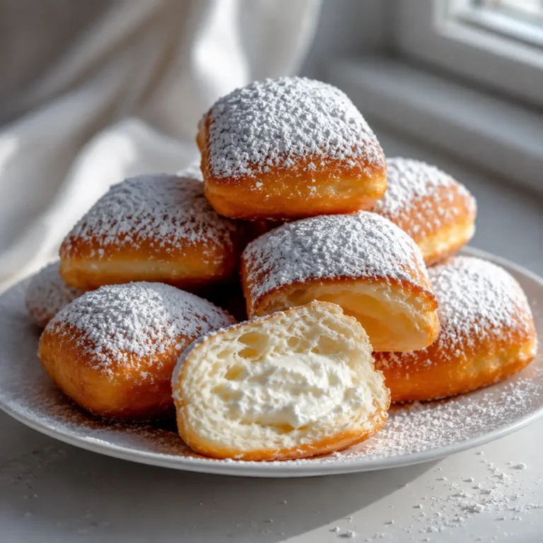 Französische Vanille Beignets