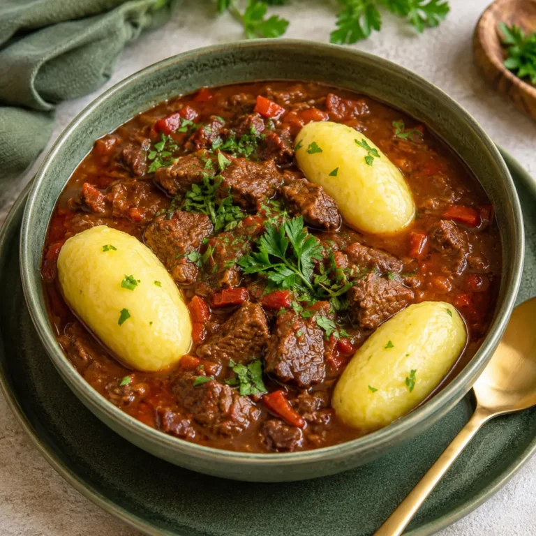 Gulasch im Schnellkochtopf
