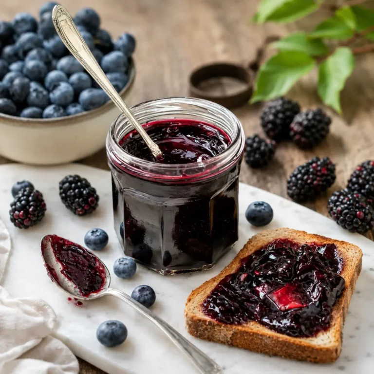 Heidelbeer Brombeer Marmelade
