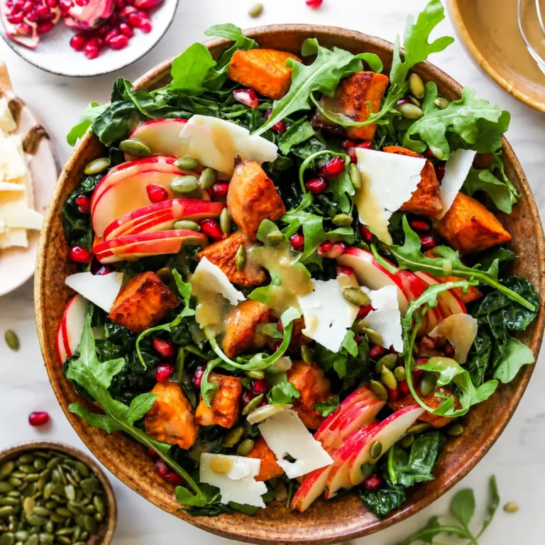 Herbstsalat mit Ahorn-Vinaigrette
