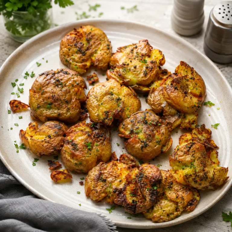 Knusprige Quetschkartoffeln