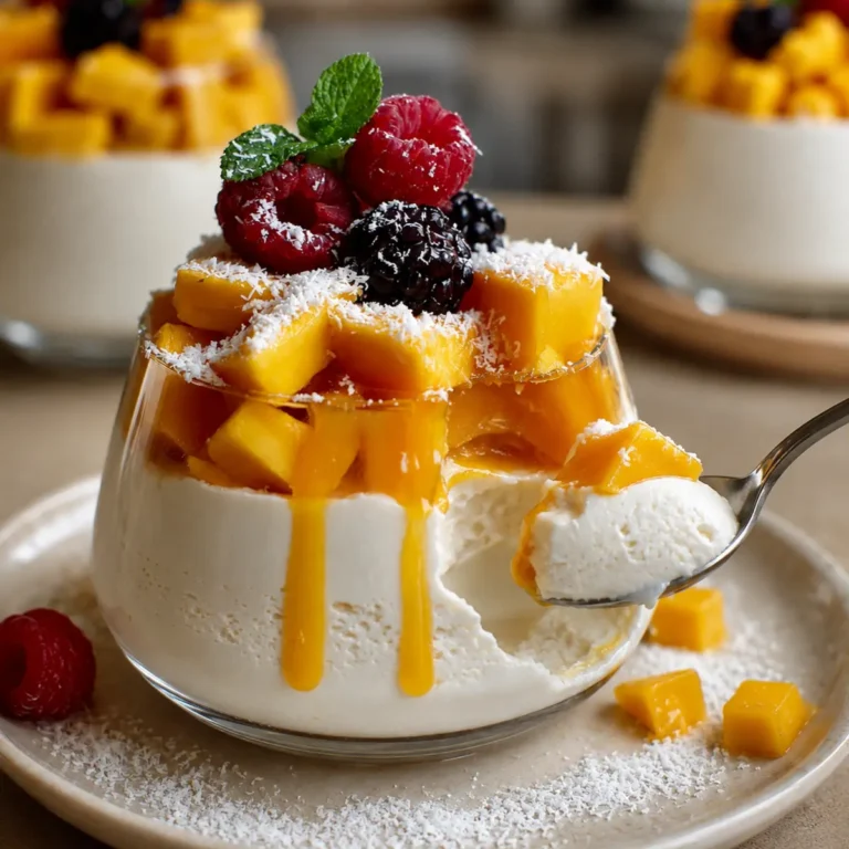 Kokosnussmousse