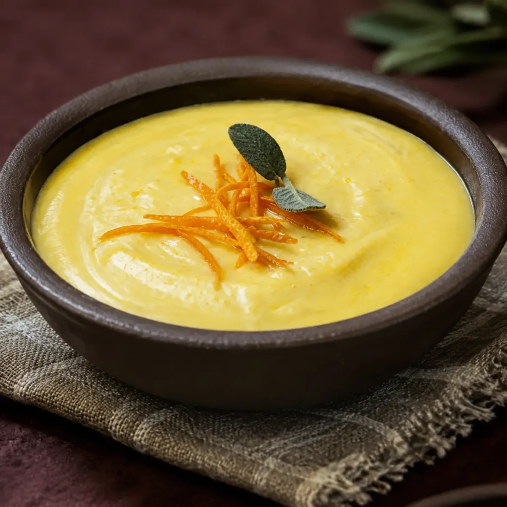 Kürbis Orangensuppe