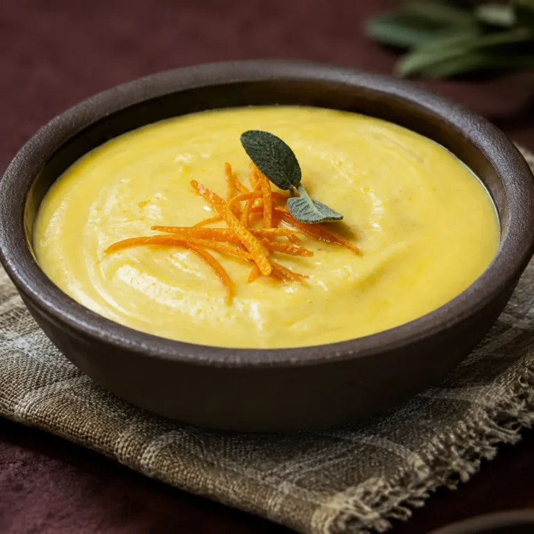 Kürbis Orangensuppe