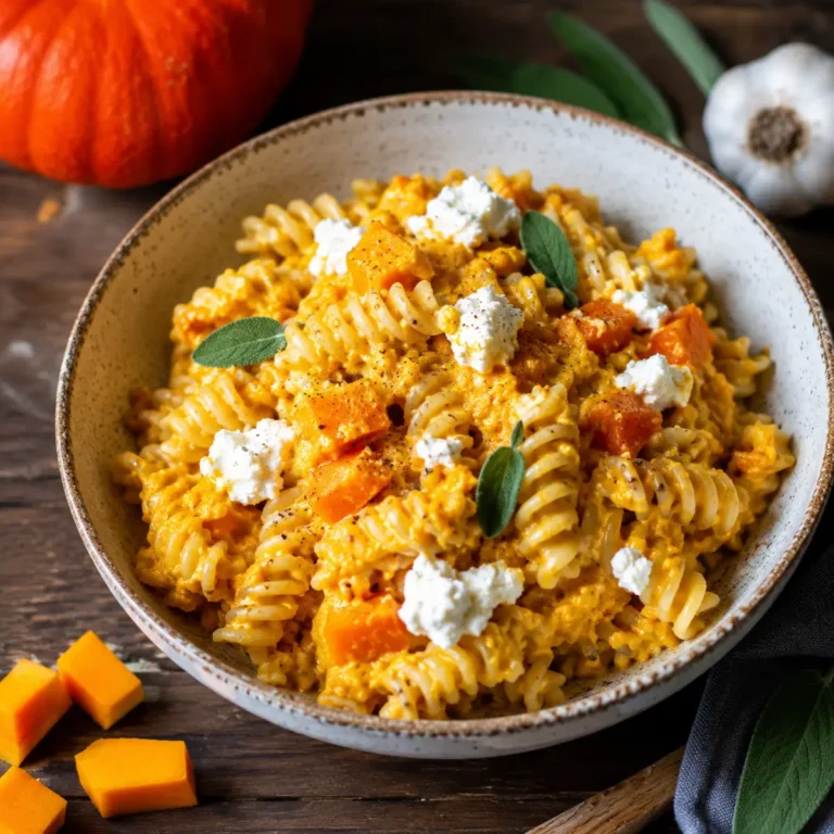 Kürbis-Pasta