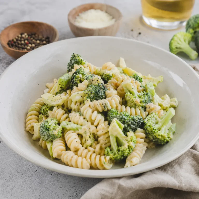 One Pot Pasta mit Brokkoli