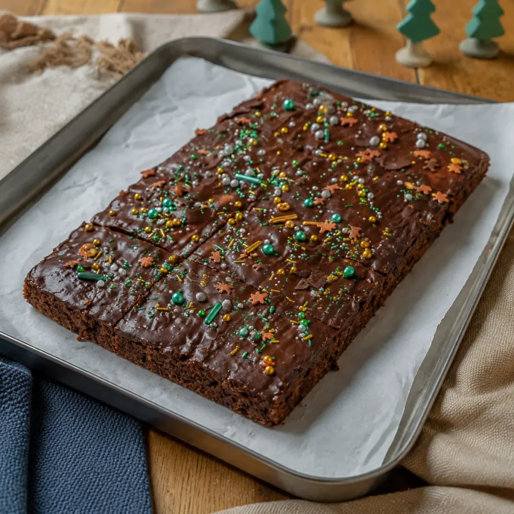 Schoko Lebkuchen vom Blech