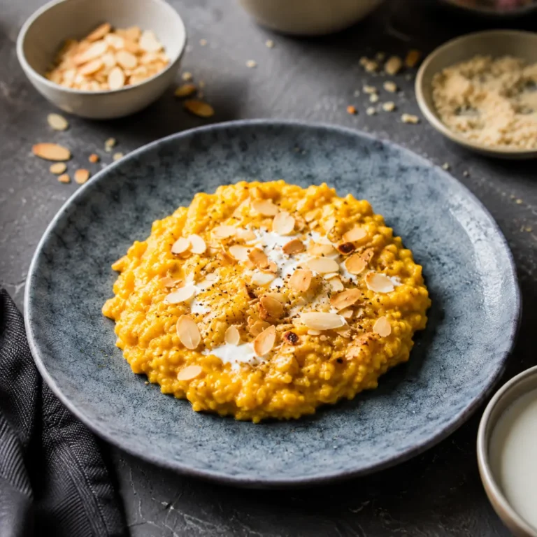 Veganes Kürbisrisotto