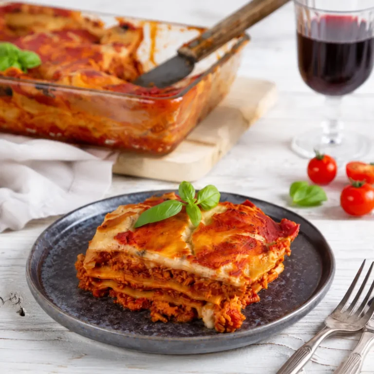 vegetarische Lasagne Bolognese